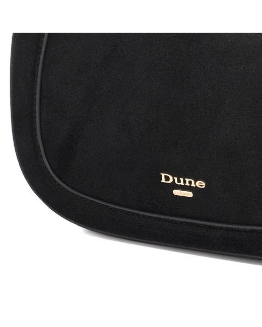 Dune Black Direction Chain Detail Shoulder Bag