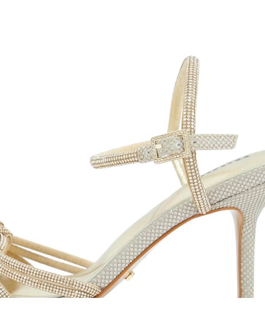 Dune Metallic Marvelous Diamante Detail Heeled Sandal