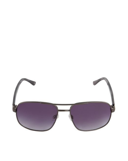 Dune Purple Ozzyy Aviator Style Frames for men
