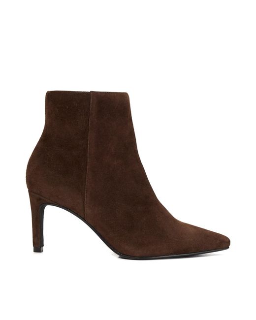 Dune Black Obsessively High Heel Ankle Boots