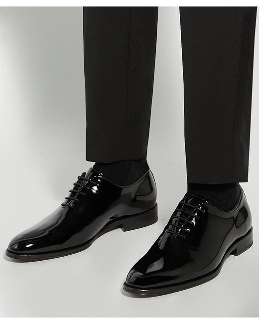 Dune Black Sylvester Premium Wholecut Leather Sole Lace-Ups for men