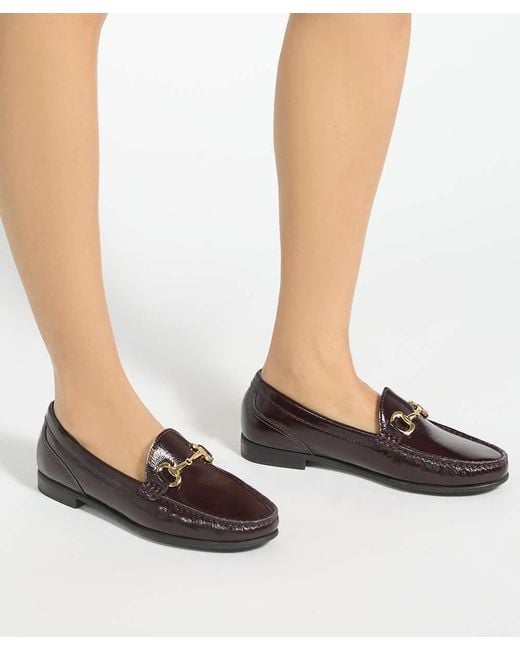 Dune Brown Glena Hardware-Detail Loafers