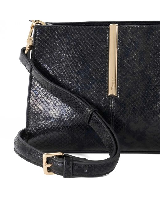 Dune Black Dinidestined Sculptural Top-Handle Bag