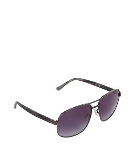Dune Purple Ozzyy Aviator Style Frames for men