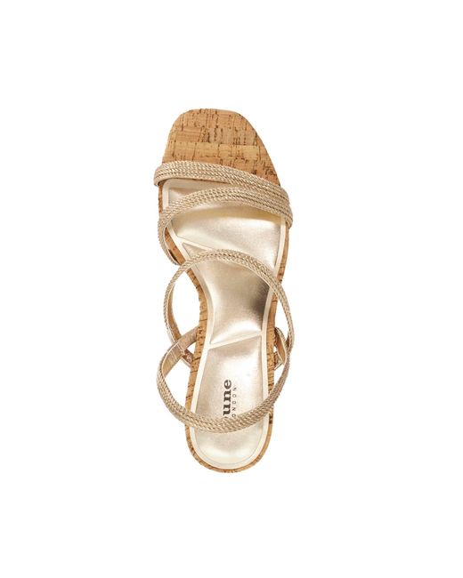Dune Metallic Kali Cork Wedges