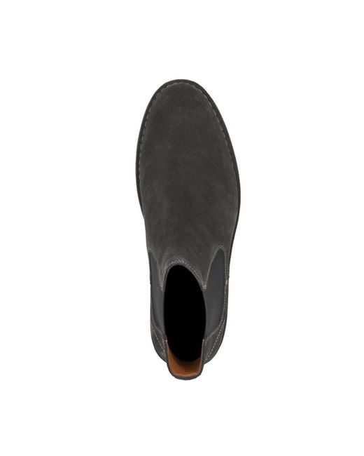 Dune Black Cashy Slip-On Chelsea Boots for men