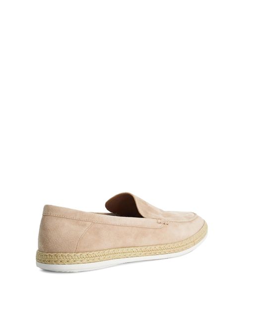 Dune Natural Barnies Casual Suede Loafers for men