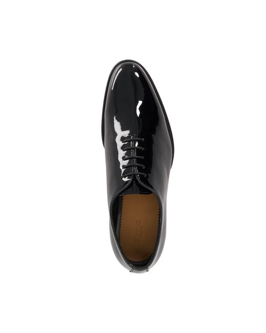 Dune Black Sylvester Premium Wholecut Leather Sole Lace-Ups for men