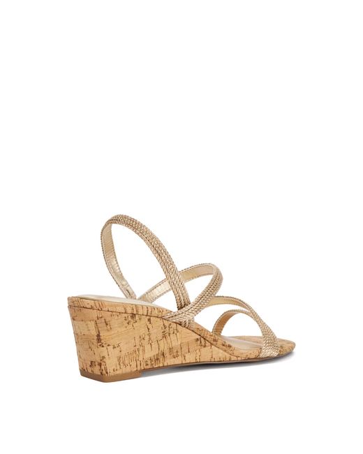 Dune Metallic Kali Cork Wedges