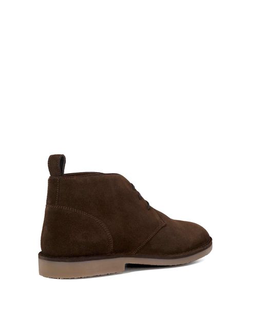 Dune Brown Cashed Casual Chukka Boots for men