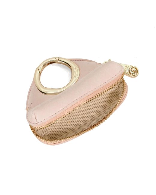 Dune Pink Spend Circular Clip Bag Charm