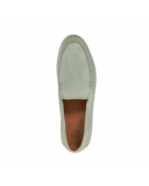 Dune Green Boltman Suede Casual Loafers for men