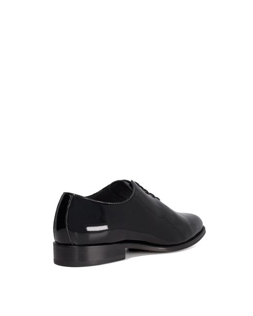 Dune Black Sylvester Premium Wholecut Leather Sole Lace-Ups for men