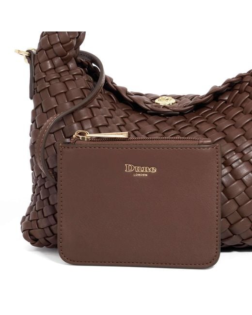 Dune Brown Dinkydeliberate Mini Woven Grab Bag