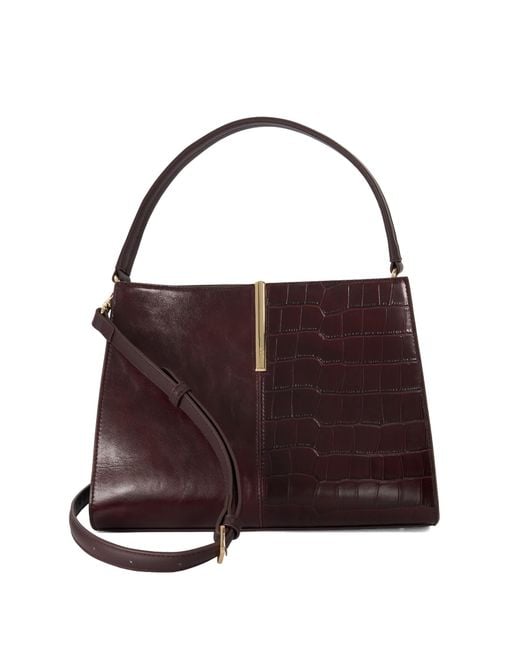 Dune Purple Destined M Multi-Strap Shoulder Bag