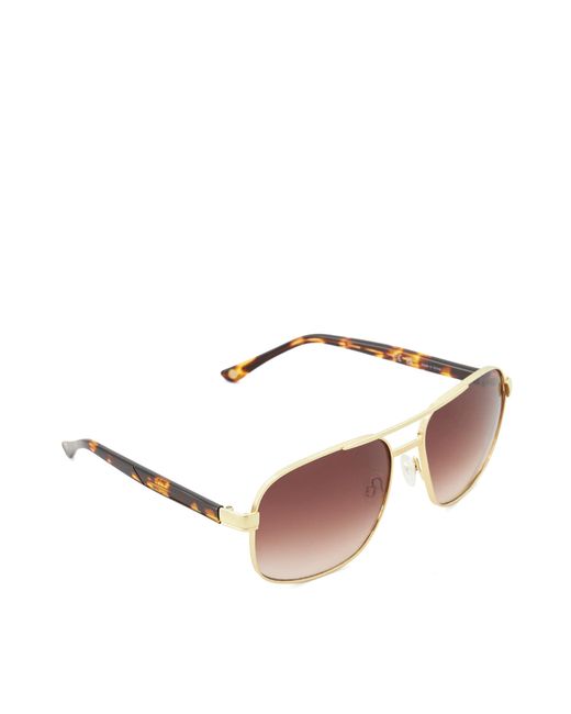 Dune Pink Oakes Rectangular Frame Sunglasses for men