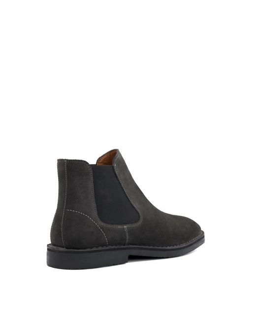 Dune Black Cashy Slip-On Chelsea Boots for men