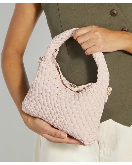 Dune Pink Dinkydeliberate Mini Woven Grab Bag