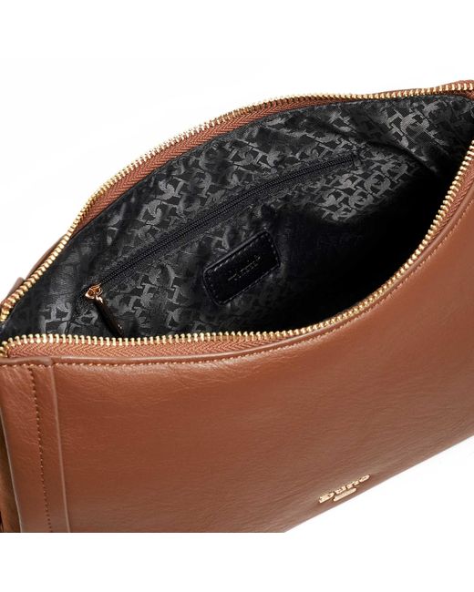 Dune Brown Declare Shoulder Bag