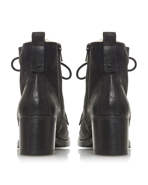 dune patsie d lace up ankle boots