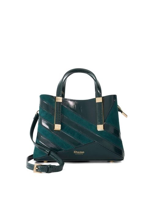 Dune Green Dinkydorry Textured Tote Bag
