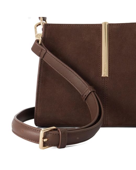 Dune Brown Dinidestined Sculptural Top-Handle Bag