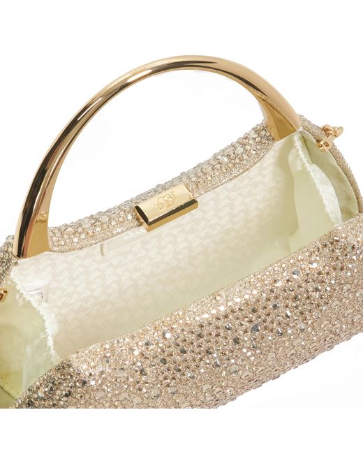 Dune Natural Beamings Handle Embellished Bag