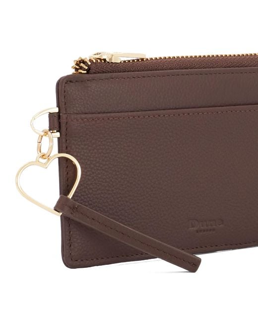 Dune Brown Keeping Zip-Up Card Holder
