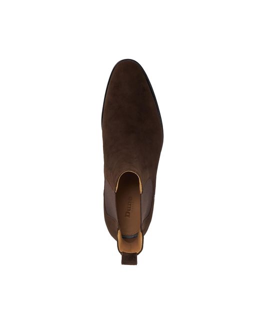 Dune Black Manson Premium Leather Chelsea Boots for men