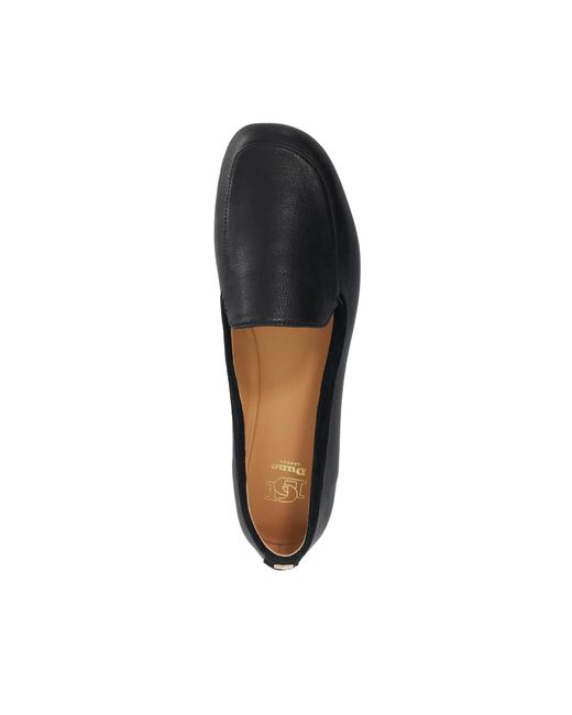 Dune Blue Gosette Leather Loafers