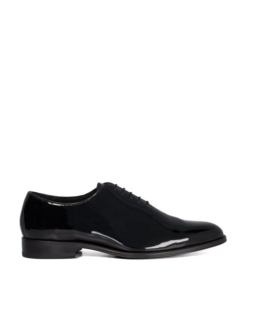 Dune Black Sylvester Premium Wholecut Leather Sole Lace-Ups for men