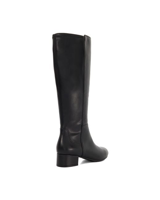 Dune Black Wf Tayla Wide Fit Stretch Knee-High Boots