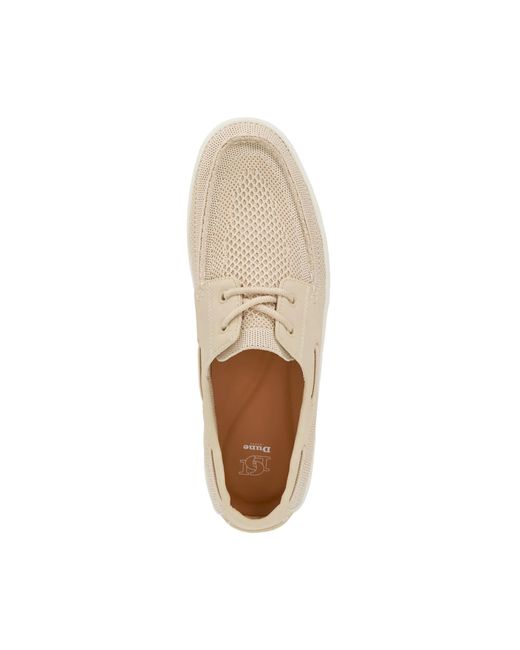 Dune Natural Blaizerss Knitted Boat Shoes for men