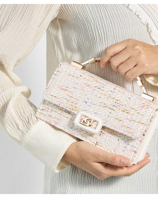 Dune Natural Skilled Top Handle Bag