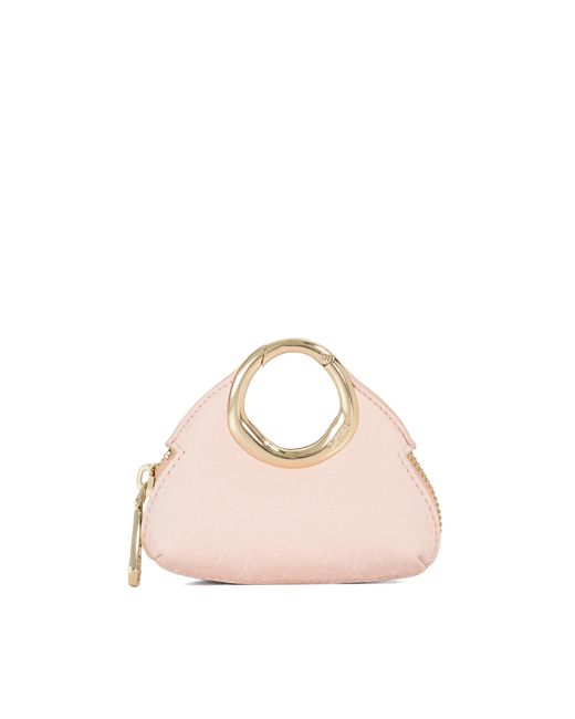 Dune Pink Spend Circular Clip Bag Charm