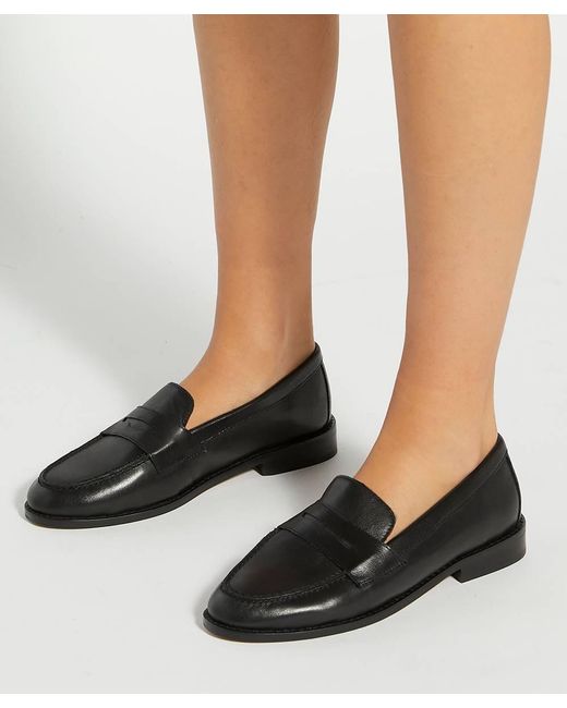 Dune Black Ginelli Penny Loafer