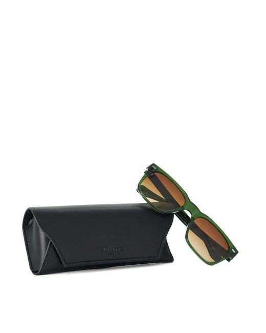 Dune Green Pedro Acetate Sunglasses for men