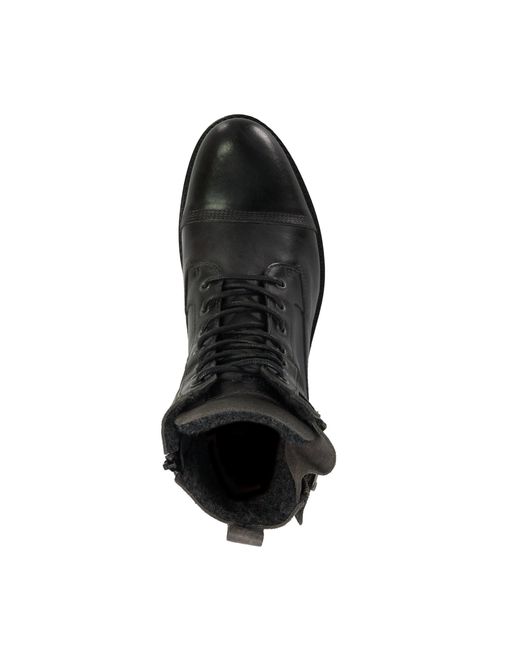 Dune Black Call Casual Buckle Detail Ankle Boots for men