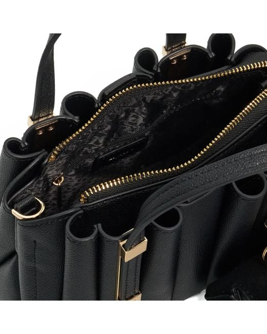 Dune Black Dinkydolly Pleated Top-Handle Bag