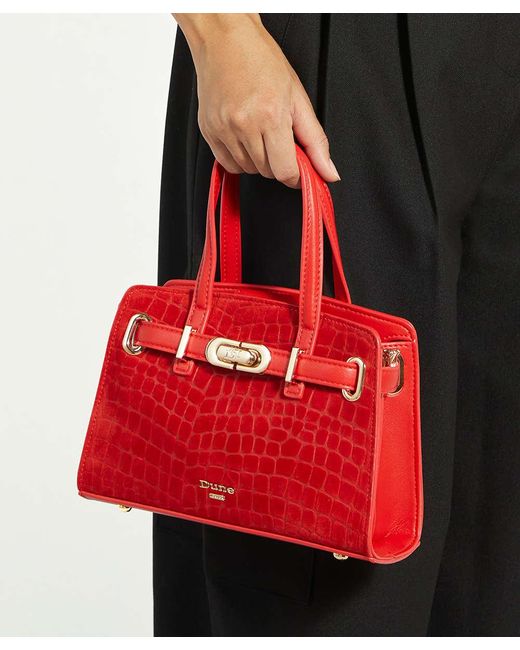 Dune Red Dinkydefine Belted Grab Bag