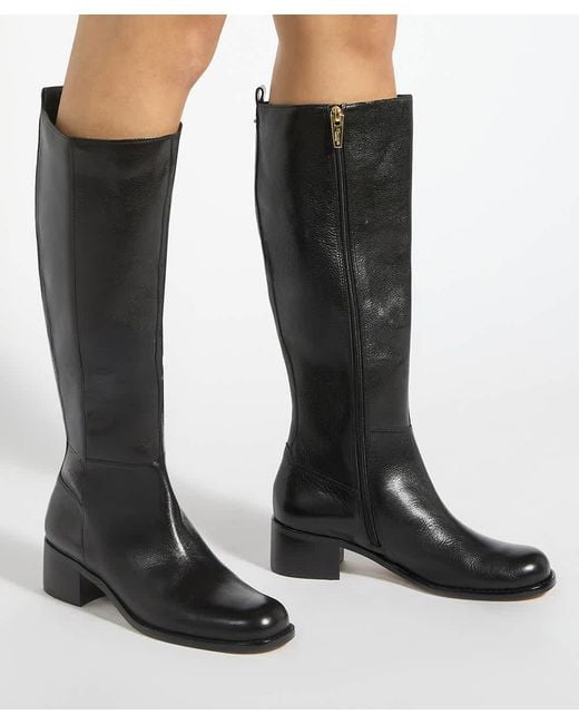 Dune Black Wf Turner Knee-High Boots