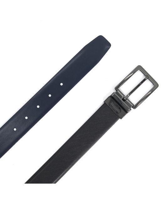 Dune Black Oakem Leather Belt for men