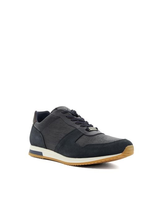 Dune Blue Wf Trusting Lace-Up Low-Top Trainers for men