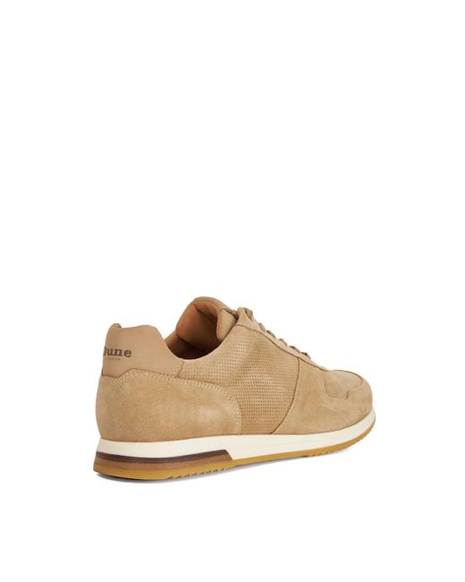 Dune Natural Trilogy Lace-Up Runner Trainers for men