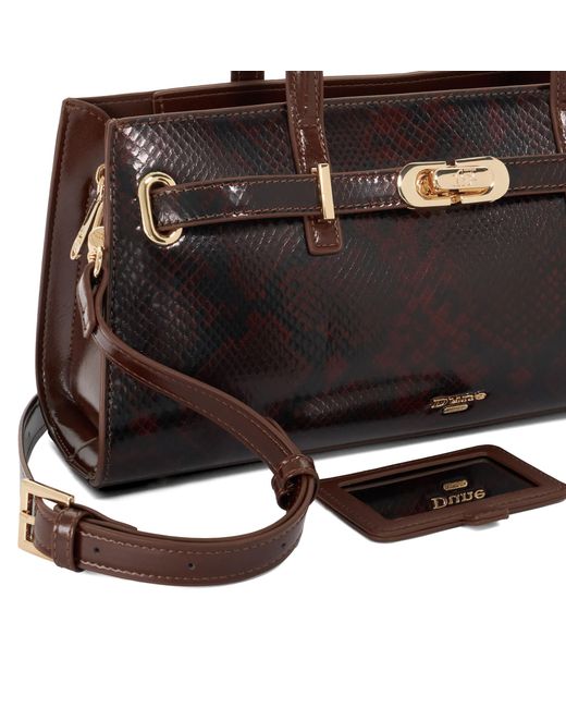 Dune Black Depend Leather Shoulder Bag