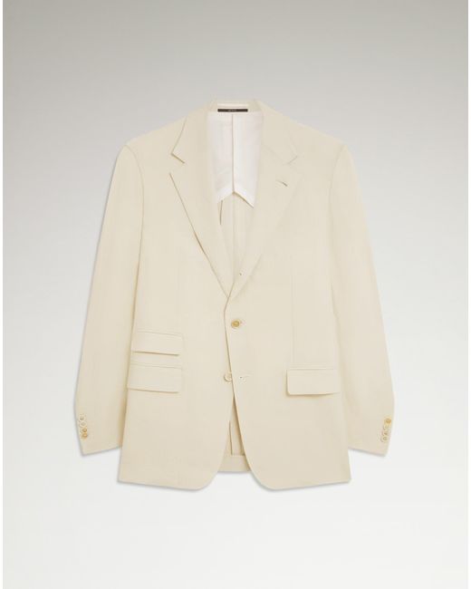 Dunhill Natural Luxury Lightweight Linen Cavendish Jacket for men