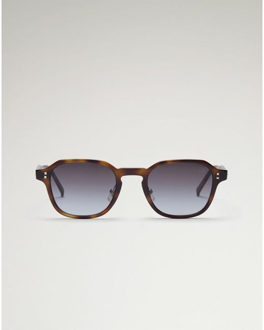 Uomo Luxury Occhiali Da Sole Con Montatura Rettangolare di Dunhill in Brown da Uomo