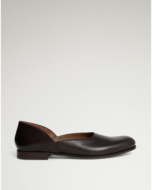 Dunhill Herren Luxury Zweiteilige Mount Slipper in Brown für Herren