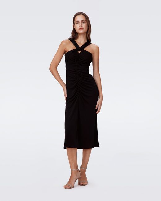 Diane von Furstenberg Black Neely Dress By Diane Von Furstenberg