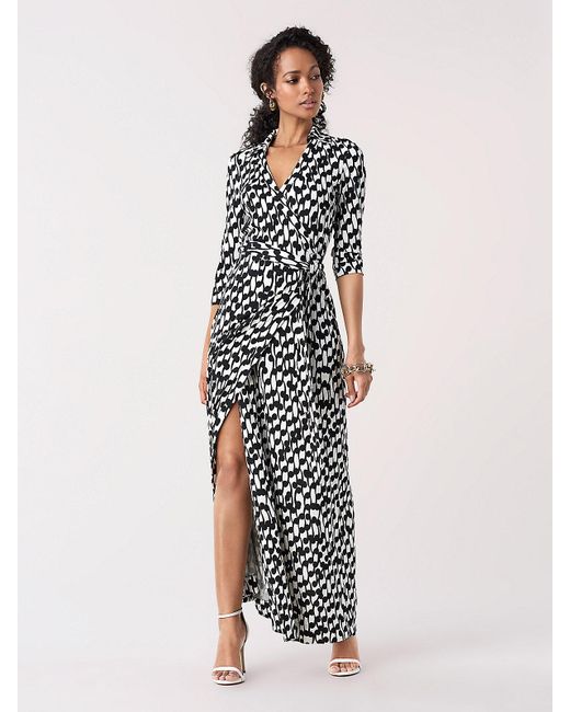 silk wrap maxi